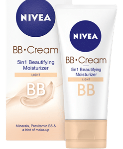 NIVEA BB hidratantna krema 5 u 1 "light" 50ml