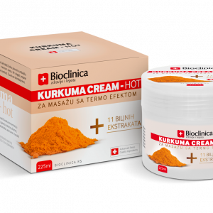 BIOCLINICA Kurkuma Hot krema 225ml