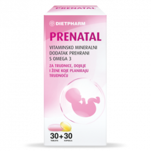 DIETPHARM Centravit Prenatal 30 tableta + 30 kapsula