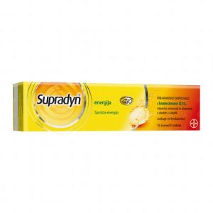 SUPRADYN Q10 - 15 šumećih tableta