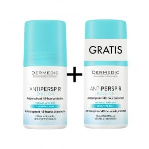 DERMEDIC Antipersp R roll on 60 ml 1+1 GRATIS