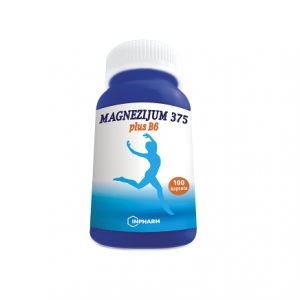INPHARM Magnezijum 375 plus B6 - 100 kapsula