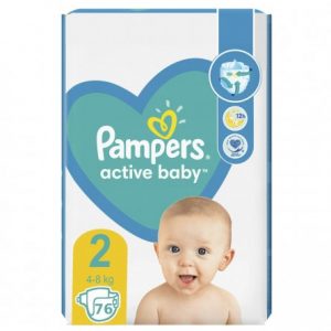 PAMPERS Maxi Pack 2, 4-8kg, a76