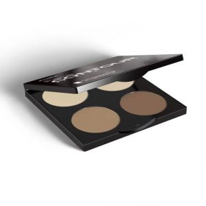 AURA Paleta za koturisanje FACE CONTOUR PALETTE Dark 4 x 4g