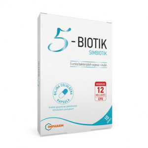INPHARM 5-Biotik Simbiotik 10 kapsula