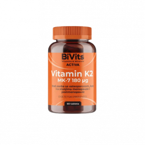 BIVITS K2 MK-7 180µg 60 tableta