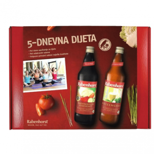 RABENHORST 5-Dnevna Dijeta 5x750ml