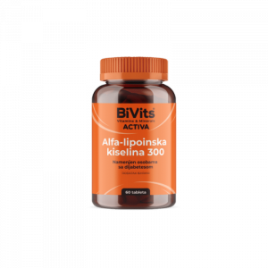 BIVITS Aktivna alfa-lipoinska kiselina 300mg 60 tableta