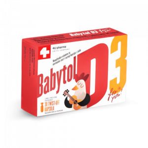 BABYTOL D3 Twist off 30 kapsula