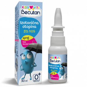 BECUTAN Kids Vits Izotonični rastvor za nos u obliku spreja 30ml
