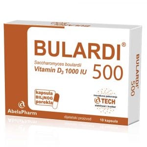 BULARDI 500 + Vit D3 1000 10 kapsula