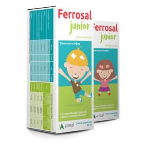 AMSAL FERROSAL Junior oralna suspenzija 50ml