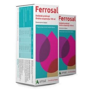 AMSAL FERROSAL Oralna suspenzija 100ml