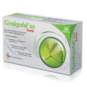 PHARMANOVA GYNKGOBIL Forte kapsule 30x80mg