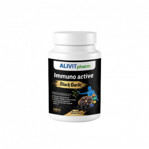 ALIVIT PHARM Black Garlic Immuno Active 90 mekih kapsula
