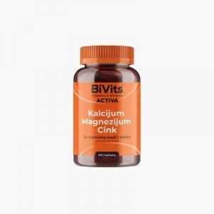 BIVITS Kalcijum, Magnezijum i Cink 60 tableta