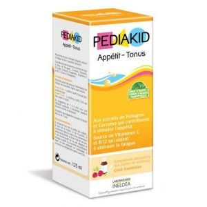 PEDIAKID Sirup za poboljšanje apetita s ukusom maline 125ml