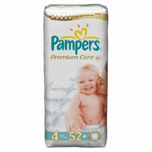PAMPERS Premium Care 4 pelene 7-14kg 52kom