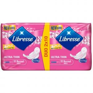 LIBRESSE ULTRA THIN NORMAL Higijenski ulošci DUO 2x10kom