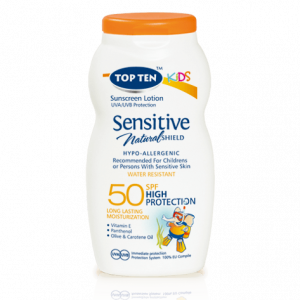 TOP TEN KIDS SENSITIVE Losion za zaštitu od suna SPF 50 200ml