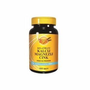 Natural Wealth CALCIUM - MAGNESIUM - ZINC 100 tableta