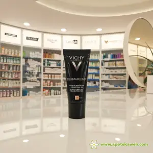 Vichy puder u crnoj poci na recepturi apoteke.