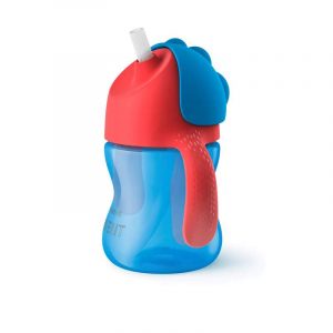 AVENT Magična čaša sa slamkom za dječake 9m+ 200ml