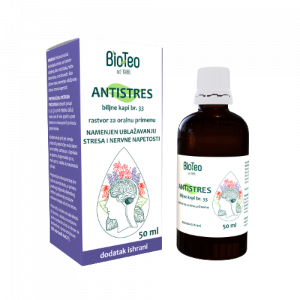 Bio-Teo Biljne kapi br. 33 za umirenje i lakše uspavljivanje 50mL