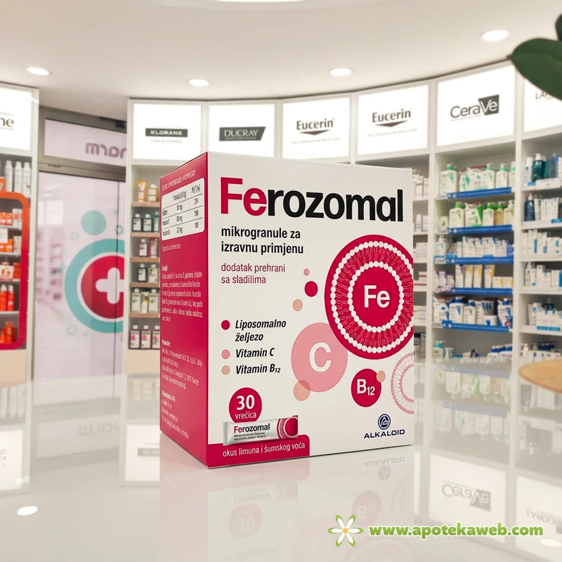 alkaloid-ferozmal-30-vrećica.webp Željezo u vrećivama u našoj apoteci.