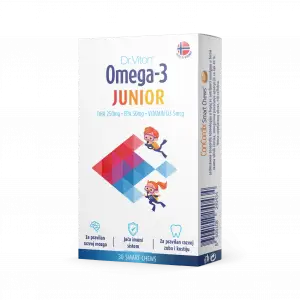 DR.VITON Omega 3 Junior tablete za žvakanje a30
