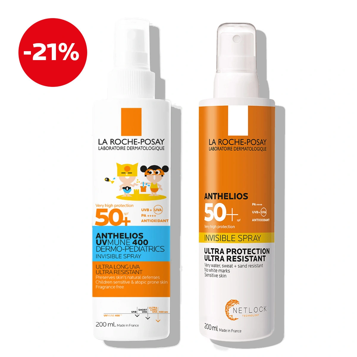 La Roche-Posay ANTHELIOS Sun-protection duo for whole family - kids and adults (sun protection) (1)-1