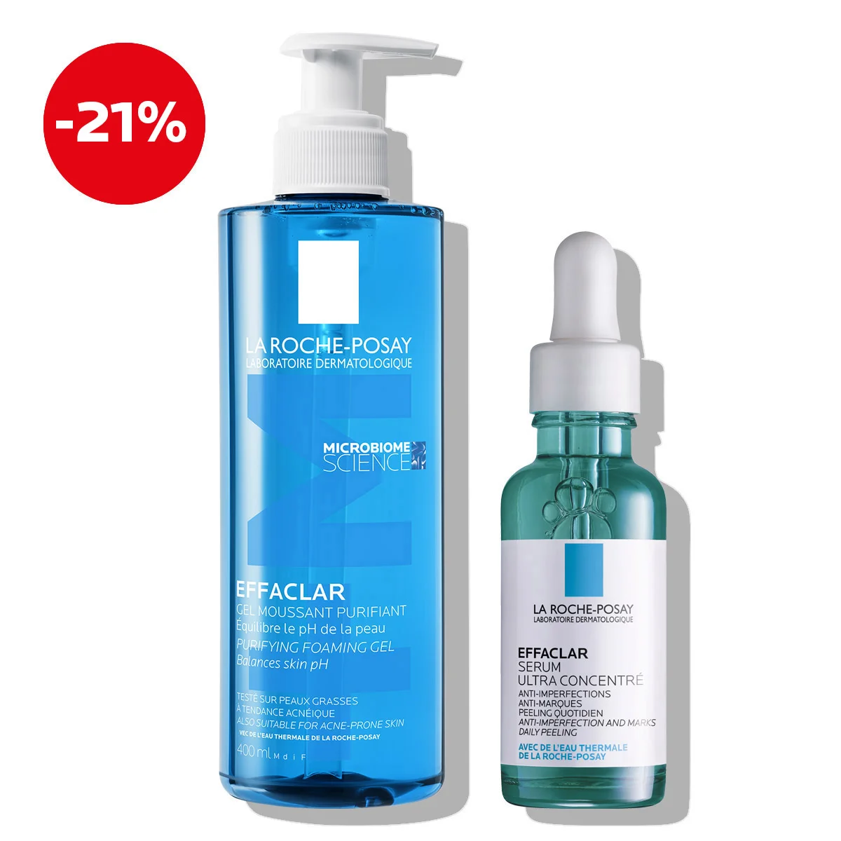 La Roche-Posay EFFACLAR Protocol for adult acne and irregularities (cleansing and care) (1)