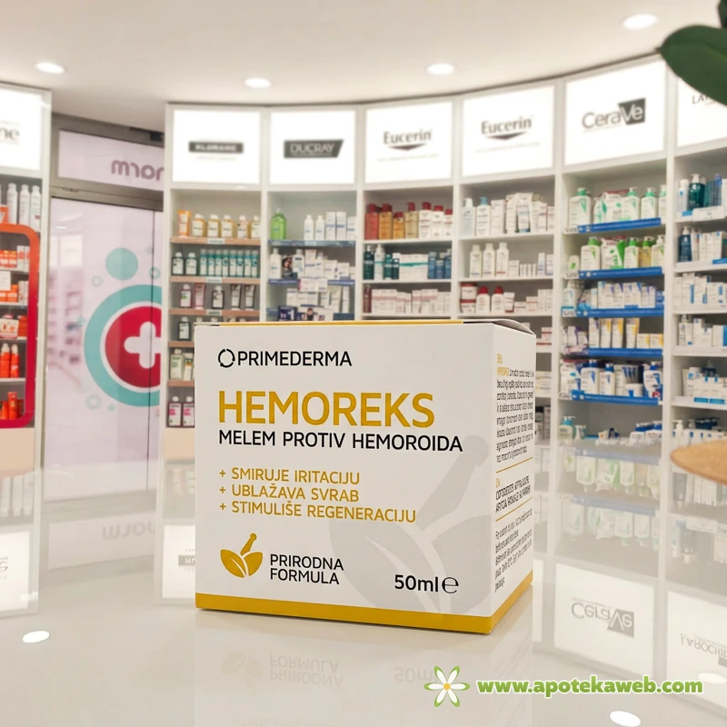 primederma-hemoreks-melem-50ml.webp Hemoreks u našoj apoteci.