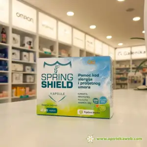 Spring shield na recepturi.