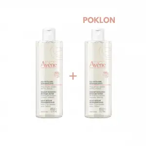 AVENE Micelarna voda za uklanjanje šminke 400ml 1+1 GRATIS