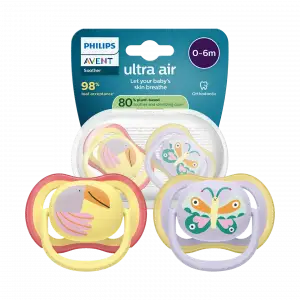 AVENT Ultra Air Duda varalica leptir/ptica 0-6m 2kom