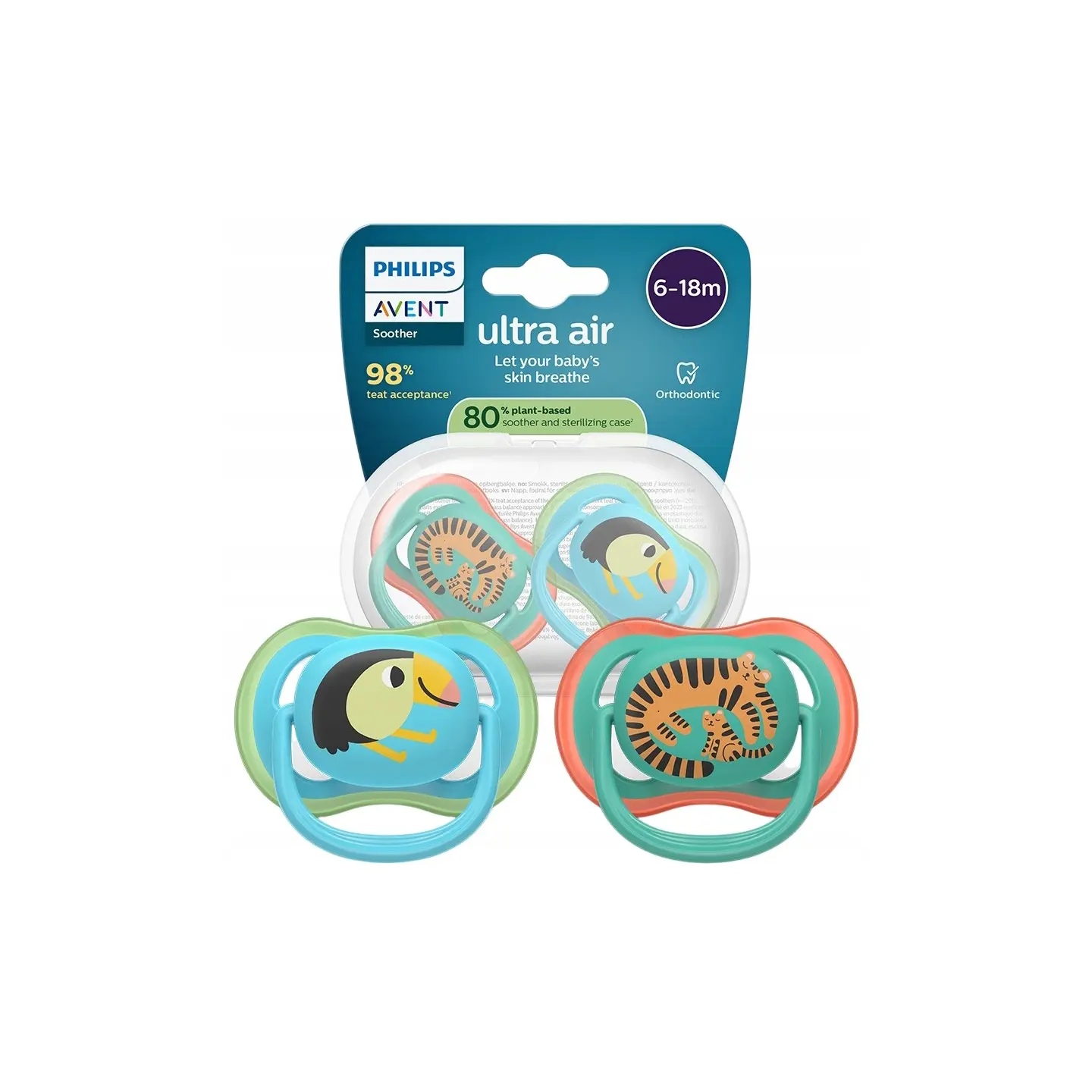 AVENT Ultra Air Duda varalica ptica/tigar 6-18m 2kom