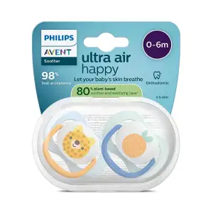 AVENT Ultra Air Duda varalica Happy narandža 0-6m 2kom